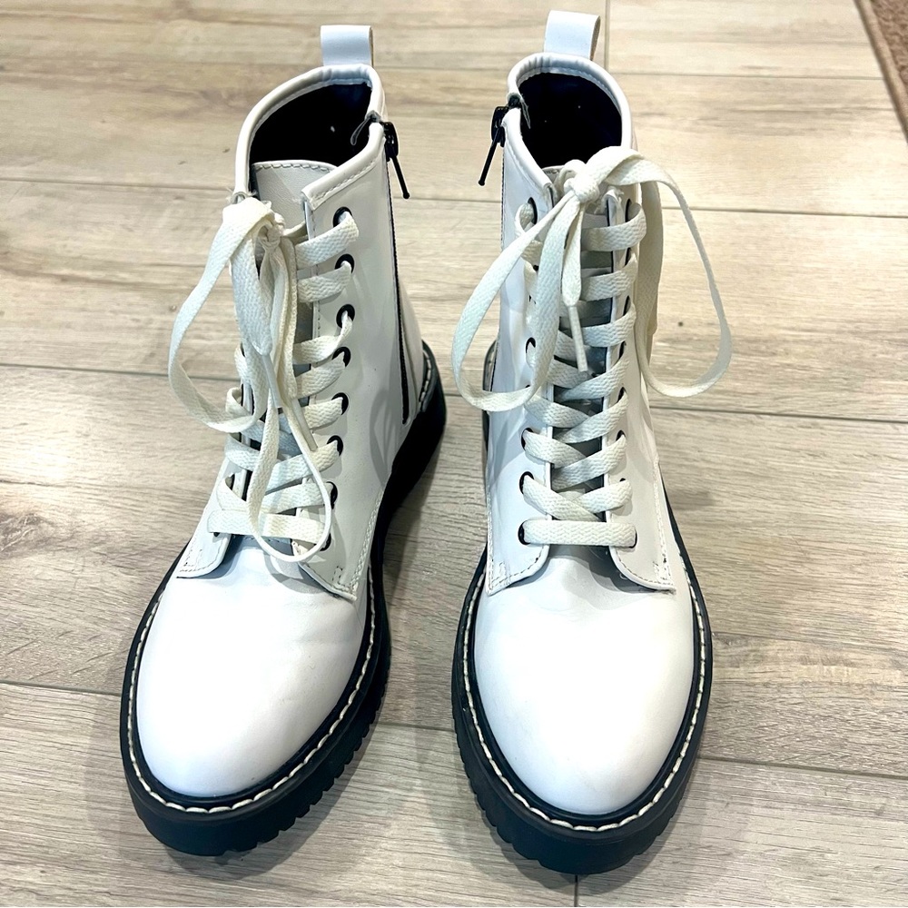 Steve madden combat boots